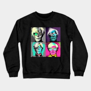 And-e Warhol Machine Art Color 1 Crewneck Sweatshirt